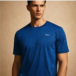 Reebok Men’s Athletic Performance T-Shirt – Blue – Size 2XL